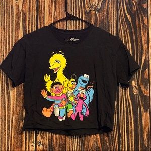 ⛱ Sesame Street Cropped tee